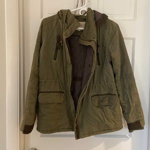 Army green jacket